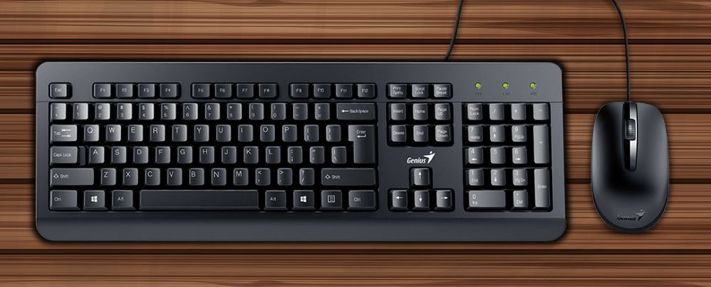 TECLADO Y MOUSE GENIUS KM-160 USB