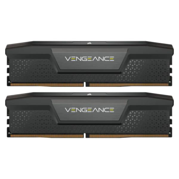 MEMORIA RAM PC 16GB (2×8GB) CORSAIR CMK16GX5M2B5200C40 DDR5 5200 MHZ CL40 1.25 V VENGEANCE. XMP 3.0 NEGRO DIMM 288 PINES NEGRO