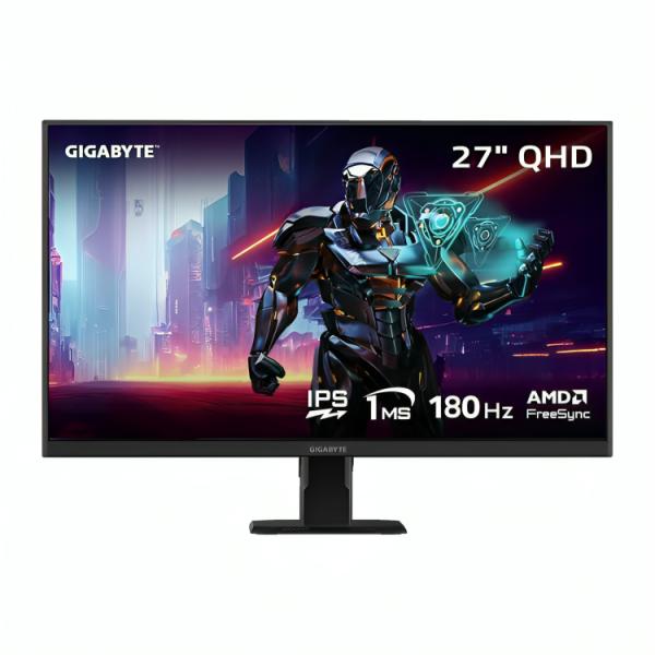 MONITOR 27 PULG GIGABYTE GS27QA US 2560X1440 1MS 180HZ 1MS IPS DP HDMI FREESYNC GS27QAUS
