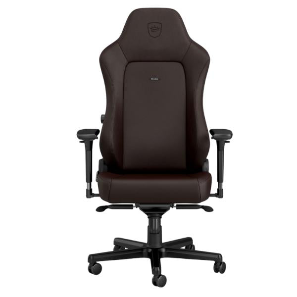 SILLA GAMING NOBLECHAIRS HERO EDICIÓN JAVA DE CUERO SINTÉTICO NBL-HRO-PU-JED CAFE