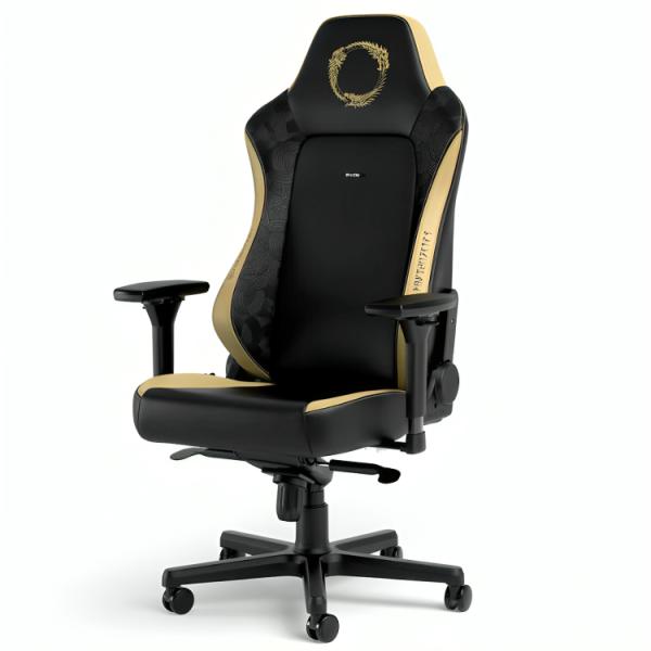 SILLA GAMING NOBLECHAIRS HERO EDICIÓN THE ELDER SCROLLS CUERO SINTÉTICO PGW-NB-HGC-005 NEGRO/DORADO
