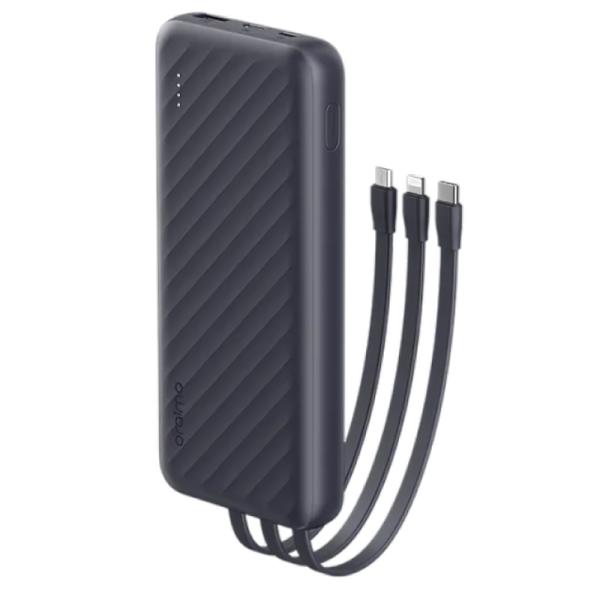 POWER BANK ORAIMO SLICE LINK POWER BANK 10000MAH 12W 3 PUERTOS OPB-P5101 NEGRO