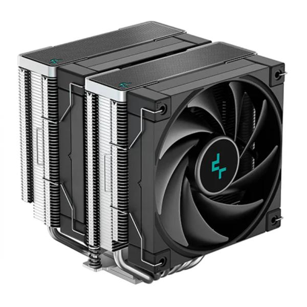 ENFRIAMIENTO DE AIRE DEEPCOOL AK620 LGA2066/AM5 2X120MM FDB R-AK620-BKNNMT-G NEGRO