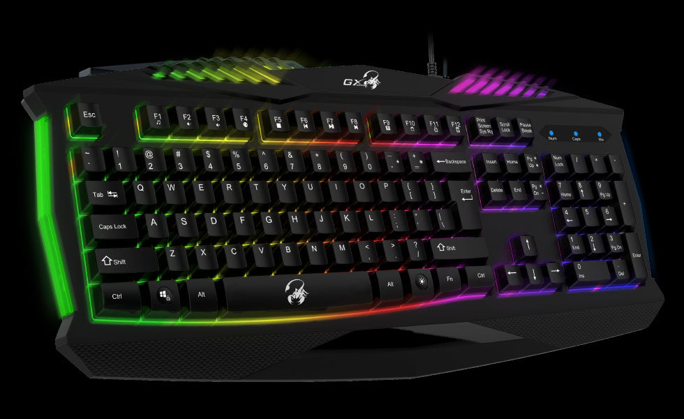 TECLADO GAMING GENIUS SCORPION K220 – Laptop Center