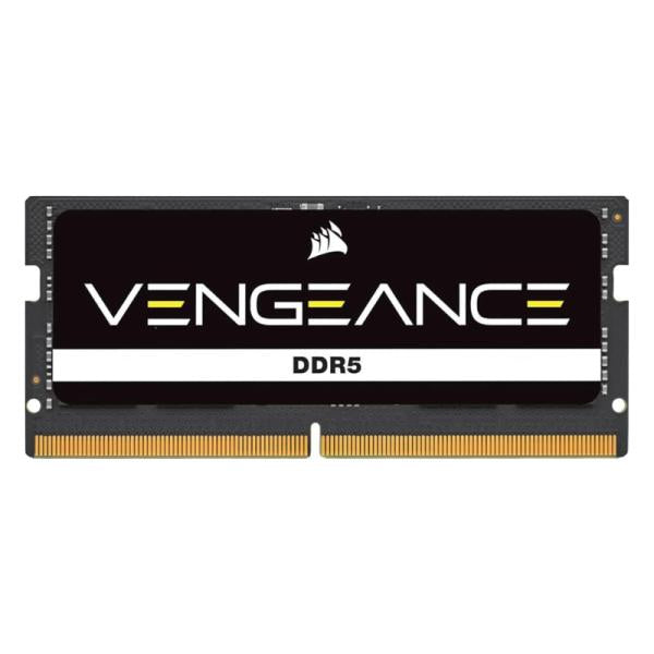 MEMORIA RAM LAPTOP CORSAIR VENGEANCE 16 GB DDR5 5600 MHZ CL48 1.10 V CMSX16GX5M1A5600C48 NEGRO
