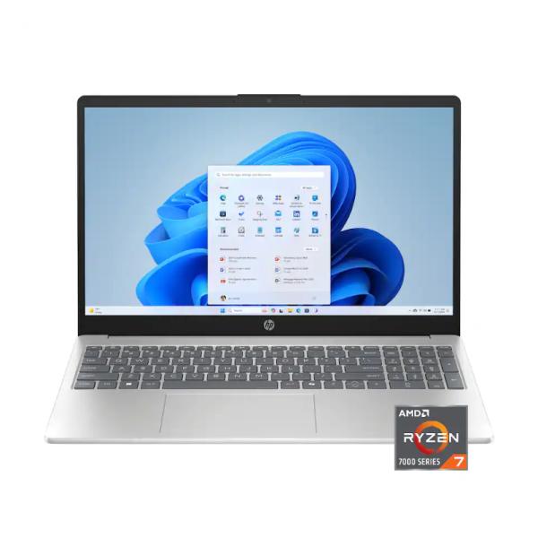 LAPTOP HP 15-FC0235DX INGLES 15.6 PULG AMD RYZEN 7 7730U 16GB RAM DDR4 512GB SSD AMD RADEON TOUCH WIN 11 HOME E0RM7UA#ABA GRIS