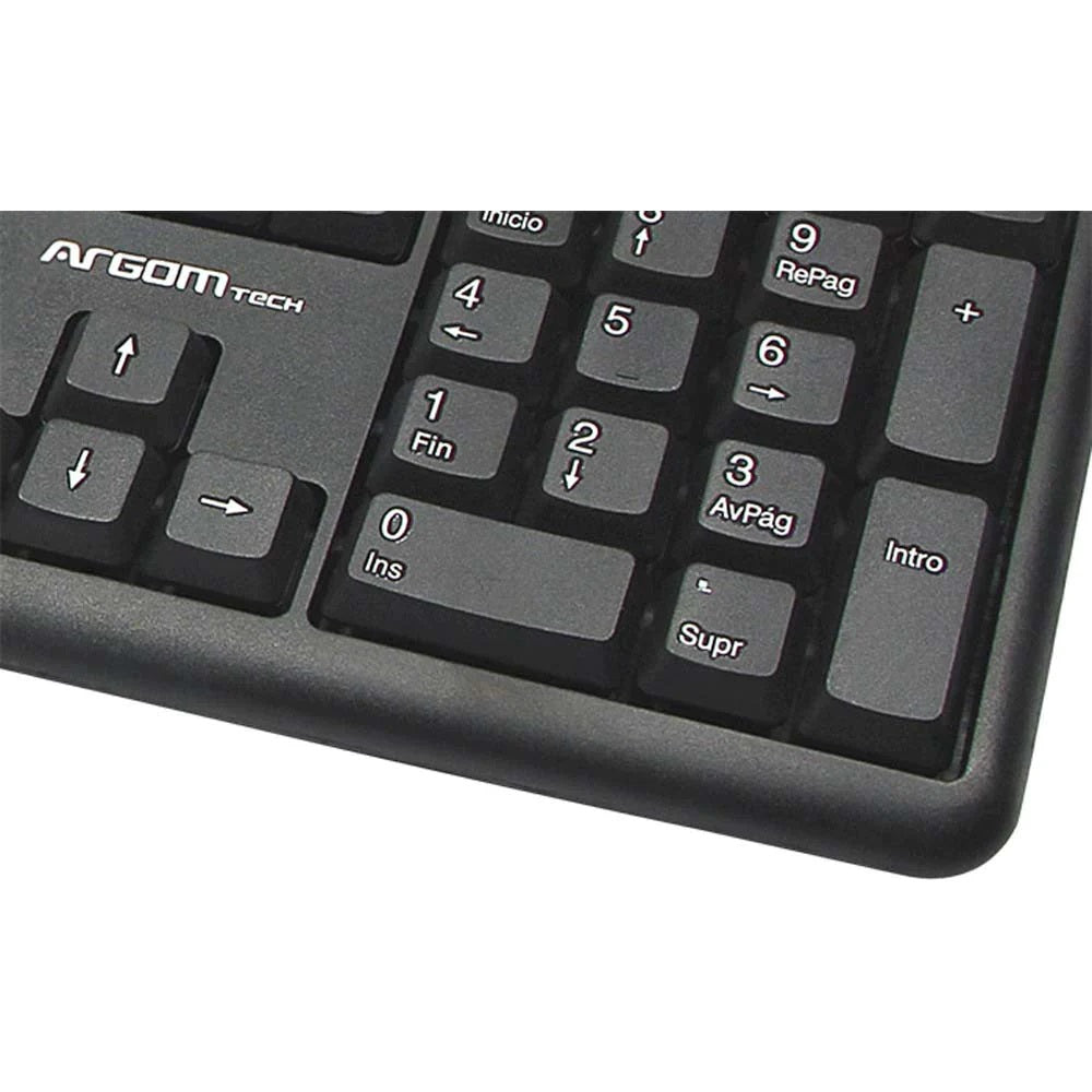 TECLADO ESPAÑOL STANDARD USB ARG-KB-7414