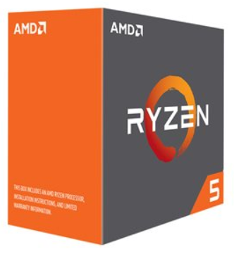 PROCESADOR AMD RYZEN 5 1600X 1RA GEN 3.6 GHZ AM4 YD160XBCAEWOF