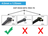 CARGADOR ASUS ORIGINAL 65W / 19V / 3.42A / 4.0 X 1.35MM