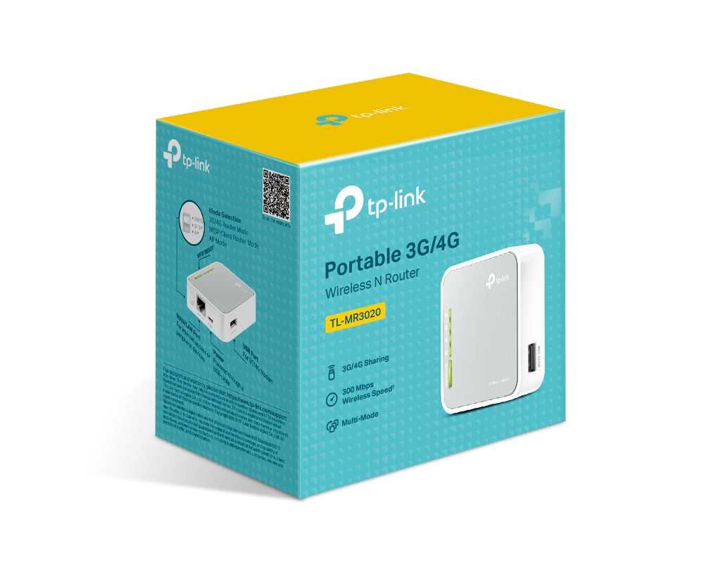 ROUTER TP LINK PORTATIL INALAMBRICO | TL-MR3020 V3.30