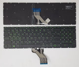 TECLADO HP PAVILION 15-EC 15-EC0001CA 15-EC0003CA 15-EC1003CA BACKLIGTH VERDE