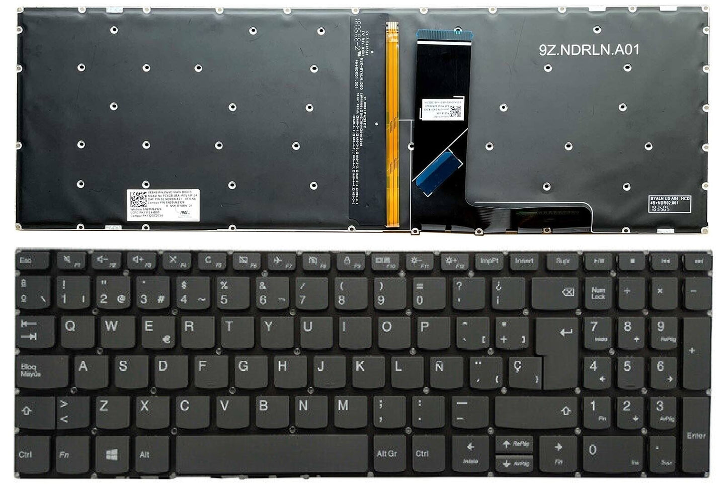 TECLADO LENOVO IDEAPAD 330S-15ARR 330S-15AST 330S-15IKB