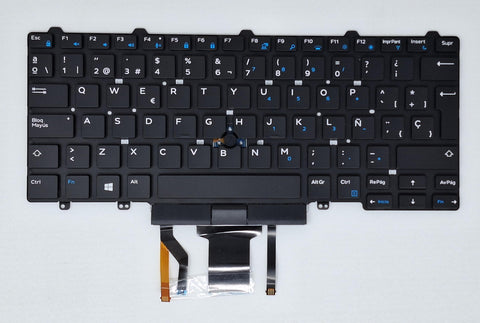 TECLADO DELL LATITUDE 5490 5491 5495 7490 E5450 E5470 5480 7480 E7450 E7470
