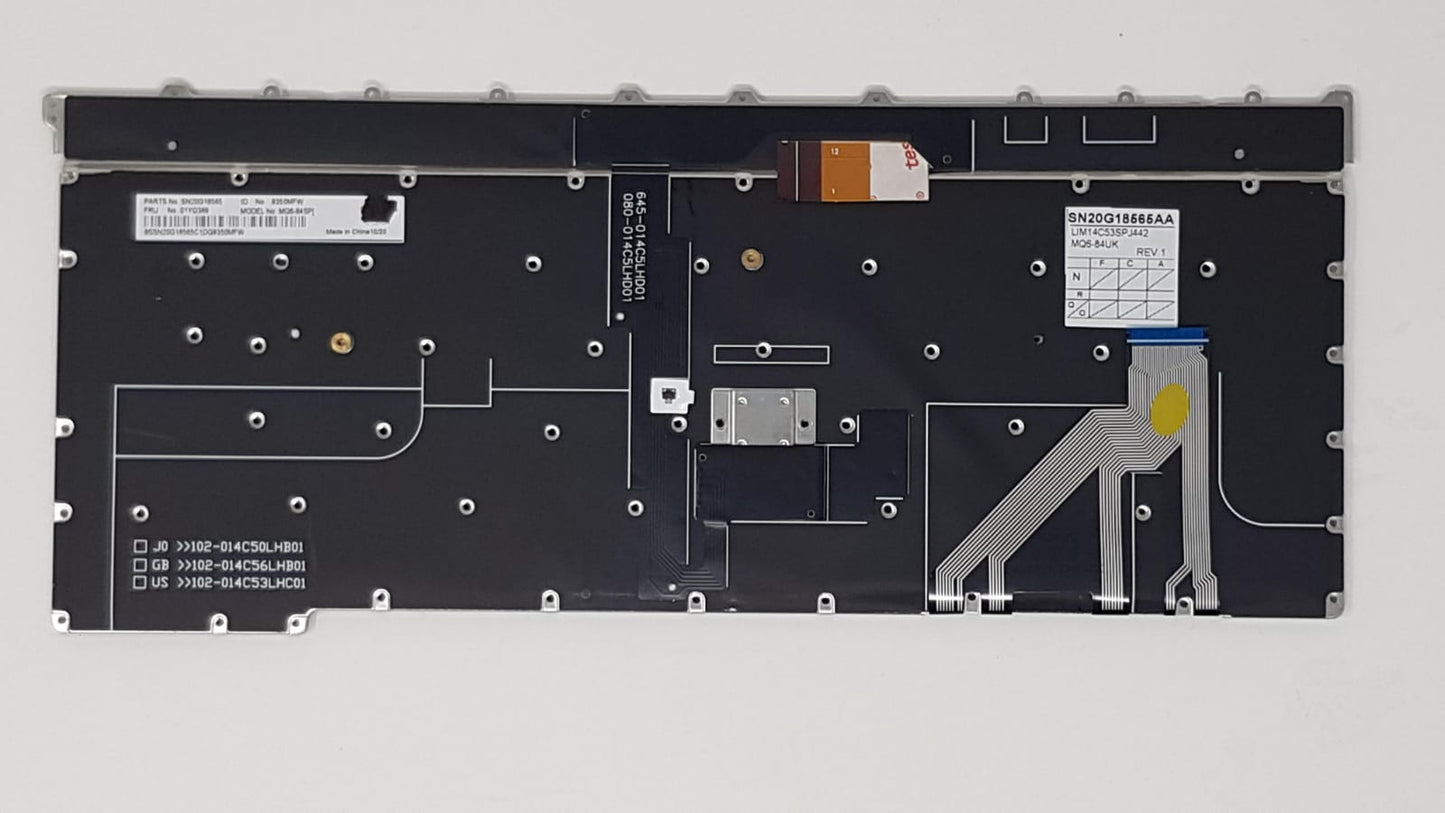 TECLADO LENOVO IBM THINKPAD X1 CARBON 3RA GENERACION 2015 20BS 20BT 00HT310 00HN955