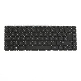 TECLADO HP COMPAQ  14AB 14AL 14-AV 14-AB000 14-AL000 14-AB100 14-AB200 14-AV000 ESQUINA REDONDA SIN FRAME
