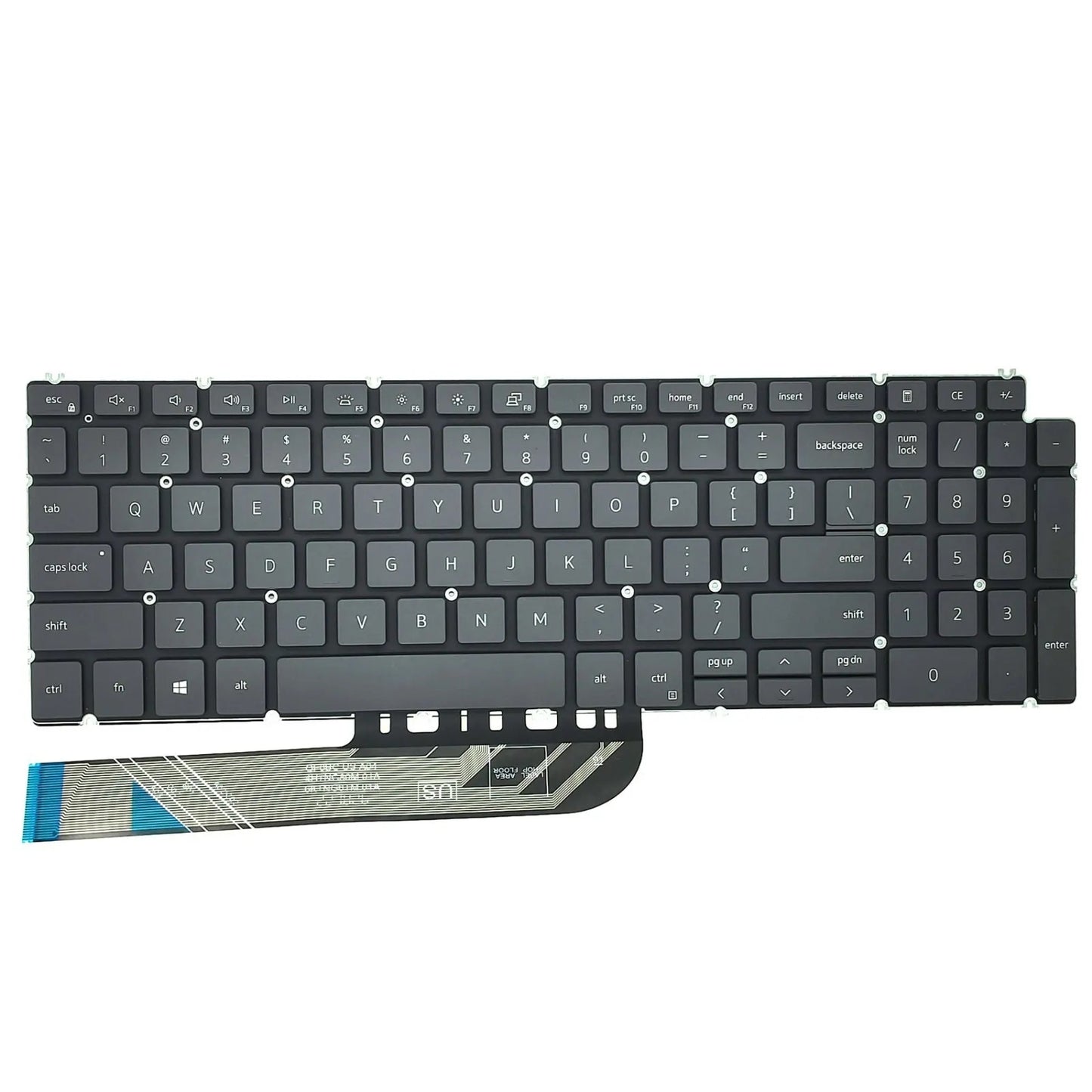 TECLADO DELL INSPIRON 15 3501 3502 3505 5501 502 5508 5509 7590 7591 7791 | CON NUMERICO
