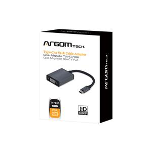 ADAPTADOR DE CABLE TIPO C MACHO A VGA HEMBRA DE 6 PULGADAS / 15 CM ARG-CB-0043