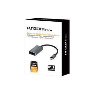 ADAPTADOR DE CABLE TIPO C MACHO A DISPLAYPORT HEMBRA DE 6 PULGADAS / 15 CM ARG-CB-0061