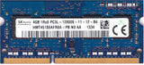 MEMORIA RAM 4GB DDR3 | DDR3L SODIMM 1600MHz CL11 PC3-12800 PC3L-12800