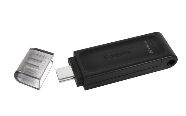 MEMORIA USB TIPO C 64GB 3.0 DATA TRAVELER 70 TYPE KINGSTON DT70/64GB –  Laptop Center