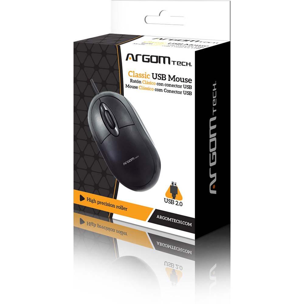 MOUSE USB CON CABLE CLÁSICO ARG-MS-0002 – Laptop Center