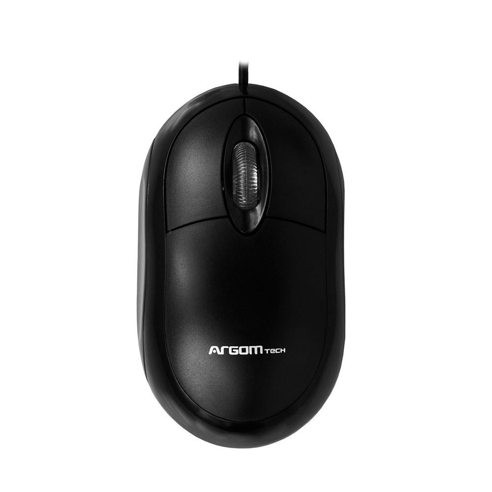 MOUSE USB CON CABLE CLÁSICO ARG-MS-0002 – Laptop Center
