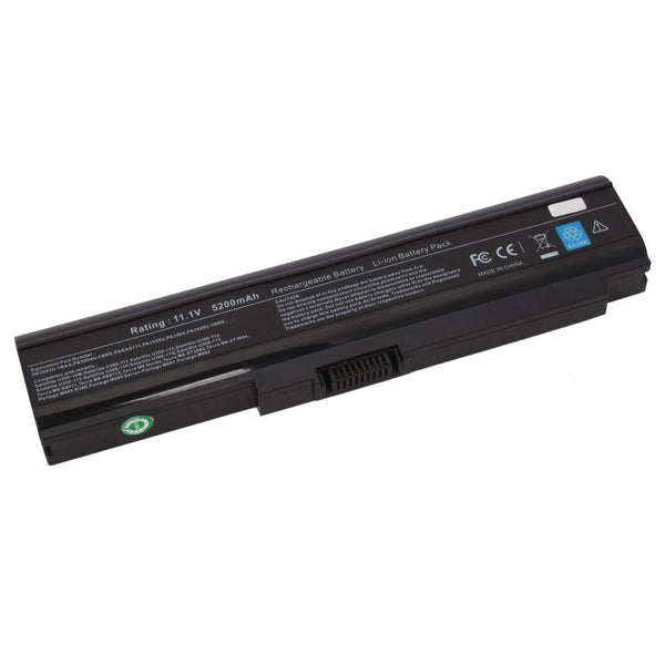 BATERIA TOSHIBA U300 U305 M8 M40 M600 NEGRA 6 CELDAS