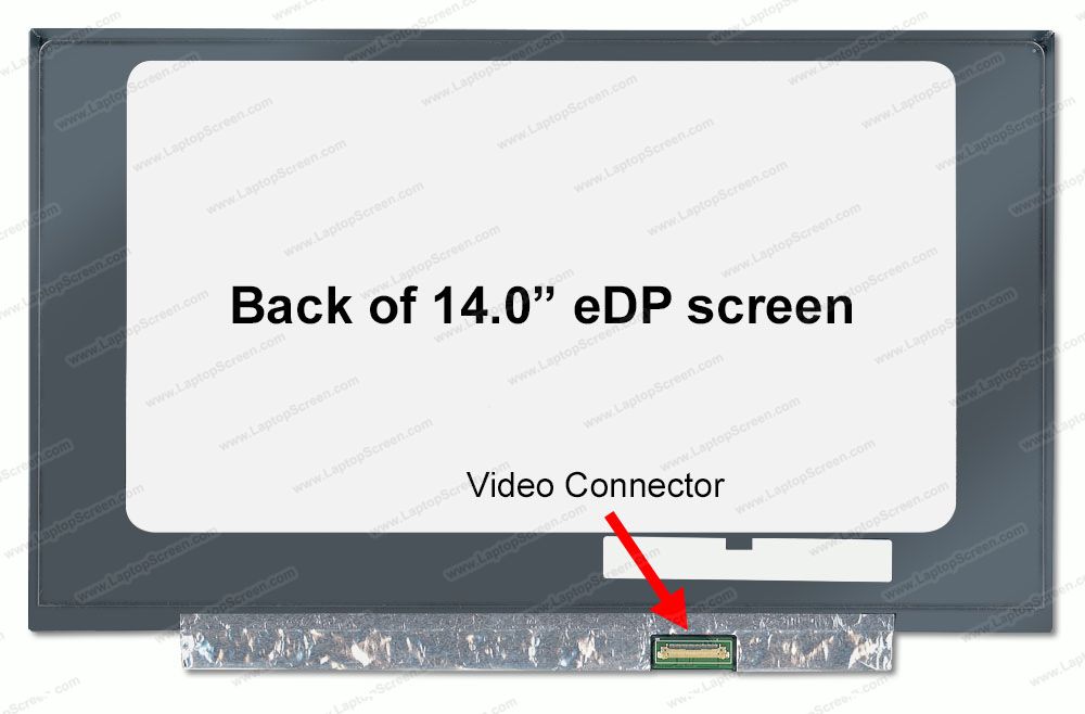 Écran LCD 14" NV140FHM-N63 1920x1080 - Compatible Portable - 30 Pins - Neuf