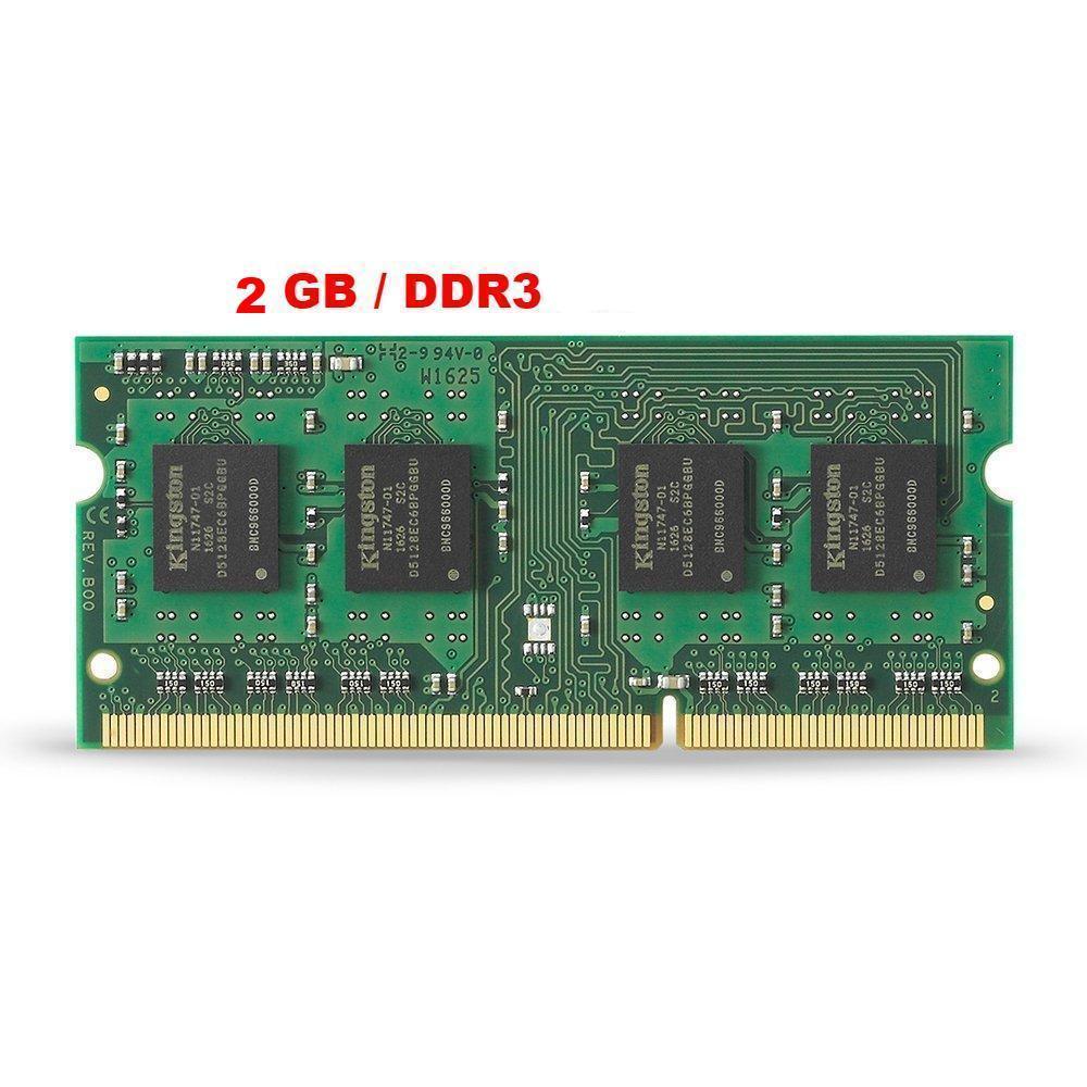 MEMORIA RAM USADA 2GB DDR3 PC3-8500 / PC3-10600 / PC3-12800 P/LAPTOP