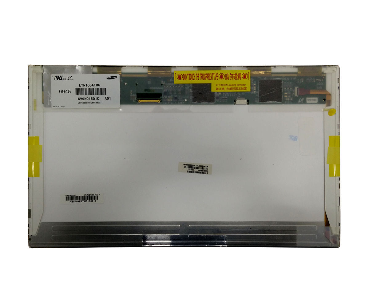 PANTALLA 16.0" LED 40 PINES WXGA HD P/LAPTOP ** ¡NOTA: SE VENDE SOLO INSTALADA EN NUESTRO TALLER! **