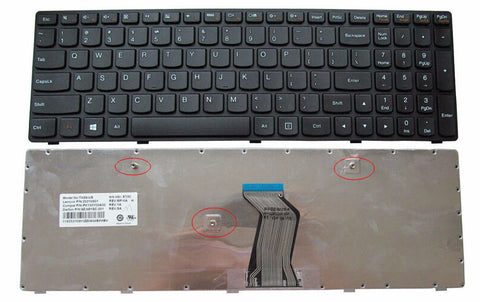 TECLADO LENOVO IBM IDEAPAD G500 G505 G510 G700 G710 CON FRAME NEGRO