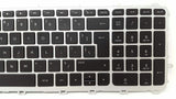 TECLADO HP COMPAQ ENVY 15-J000 15T-J000 15Z-J000 15-J100 17-J000 M6-N015DX 760743-001 (ÚNICAMENTE CONTRA PEDIDO)