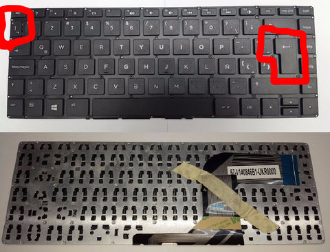 TECLADO HP COMPAQ 14-U 14-V 14-V000 14-V100 14-V200 14T-V200 14Z-V000 773713-161 767263-161 767376-161