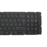 TECLADO HP COMPAQ SLEEKBOOK 15-B 15-B004 15-B104 15-B123 15-B119 15-B140 SIN FRAME CON NUMERICO NEGRO SIN FRAME