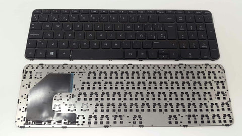 TECLADO HP COMPAQ SLEEKBOOK 15-B 15-B004 15-B104 15-B123 15-B119 15-B140 SIN FRAME CON NUMERICO NEGRO SIN FRAME