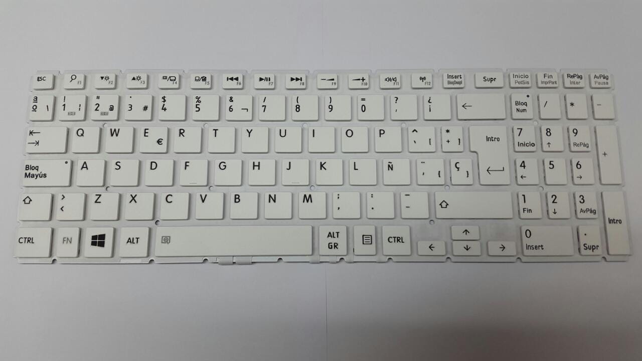TECLADO TOSHIBA P50W P50D P55D P55T P55W L50-B L50D L50t C55-C S55-B S55D S55t