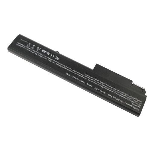 BATERIA HP COMPAQ ELITEBOOK 8530P 8530W 8730P 8540W 8540P 8730W 8740W PROBOOK 6545B DE 8 CELDAS NEGRA GENERICA