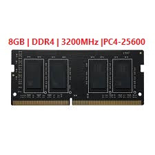 MEMORIA RAM 8GB DDR4 SODIMM 3200MHz / PC4-25600