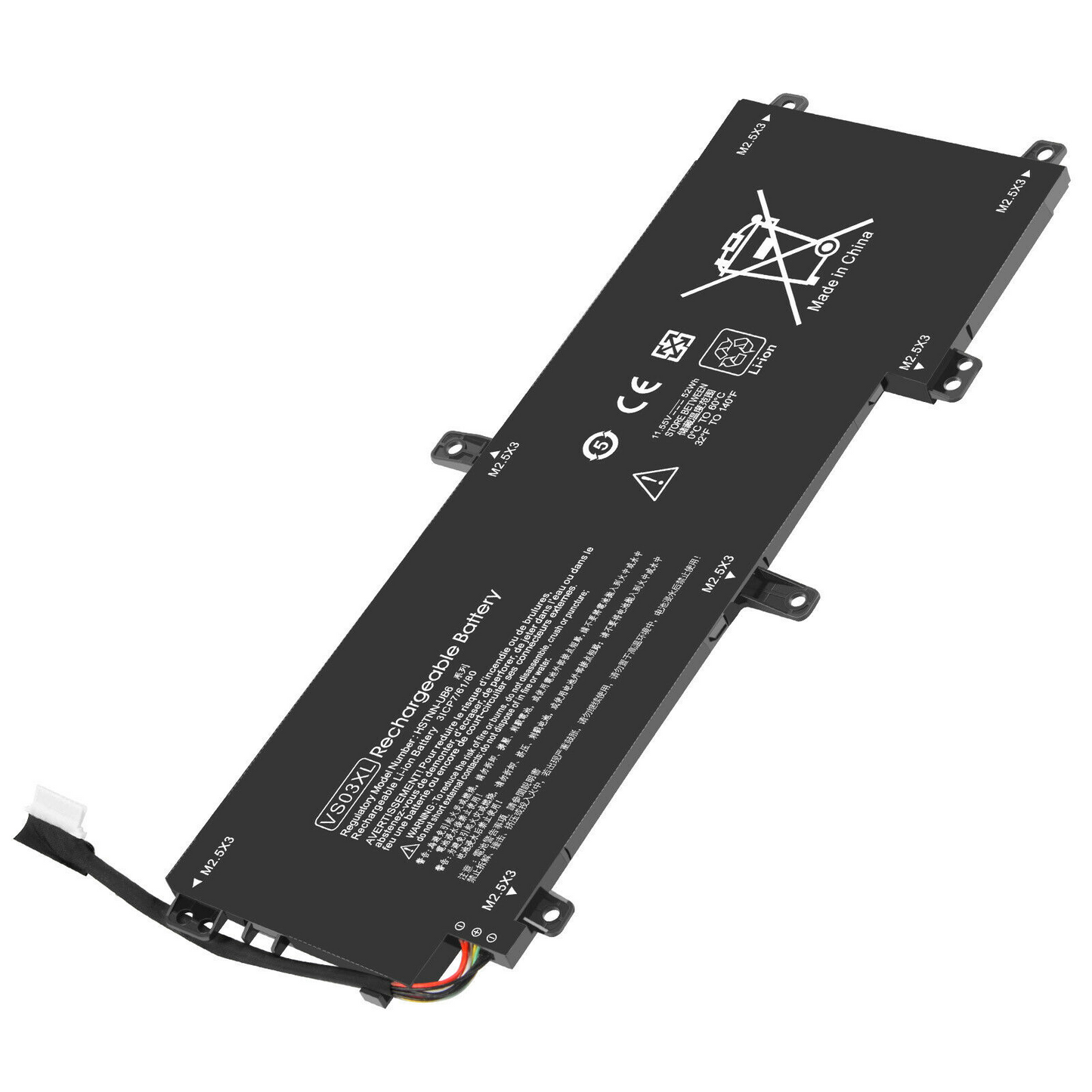 BATERIA HP 15-AS000 15-AS152nr 15-AS001NG 15-AS014WM 15-AS091MS 849313-850 | VS03XL | HOMOLOGADA