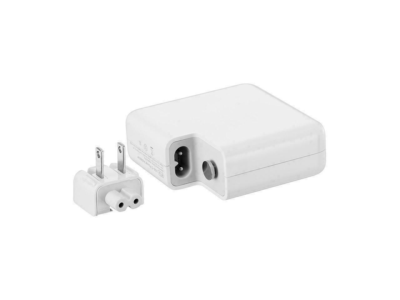 CARGADOR APPLE 61W 20.3V/3A 9V/3A 5.2V/2.4A | TIPO C | HOMOLOGADO