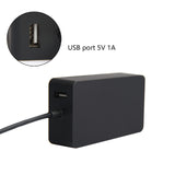 CARGADOR Microsoft Surface RT /Surface PRO 2 / 1601 1514 1536 / 43.2W 12V 3.6A /  5W  5V 1A (USB 2.0 ADICIONAL) /  LW-048 *HOMOLOGADO*