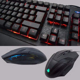 KIT GAMER EAGLE WARRIOR G75 WILD BEAST TECLADO MEMBRANA Y MOUSE
