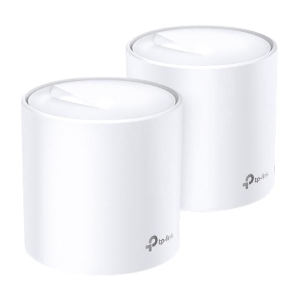 SISTEMA WIFI TP LINK DECO X20 (2PACK) 1800MBPS-WI-FI 6 MESH BLANCO