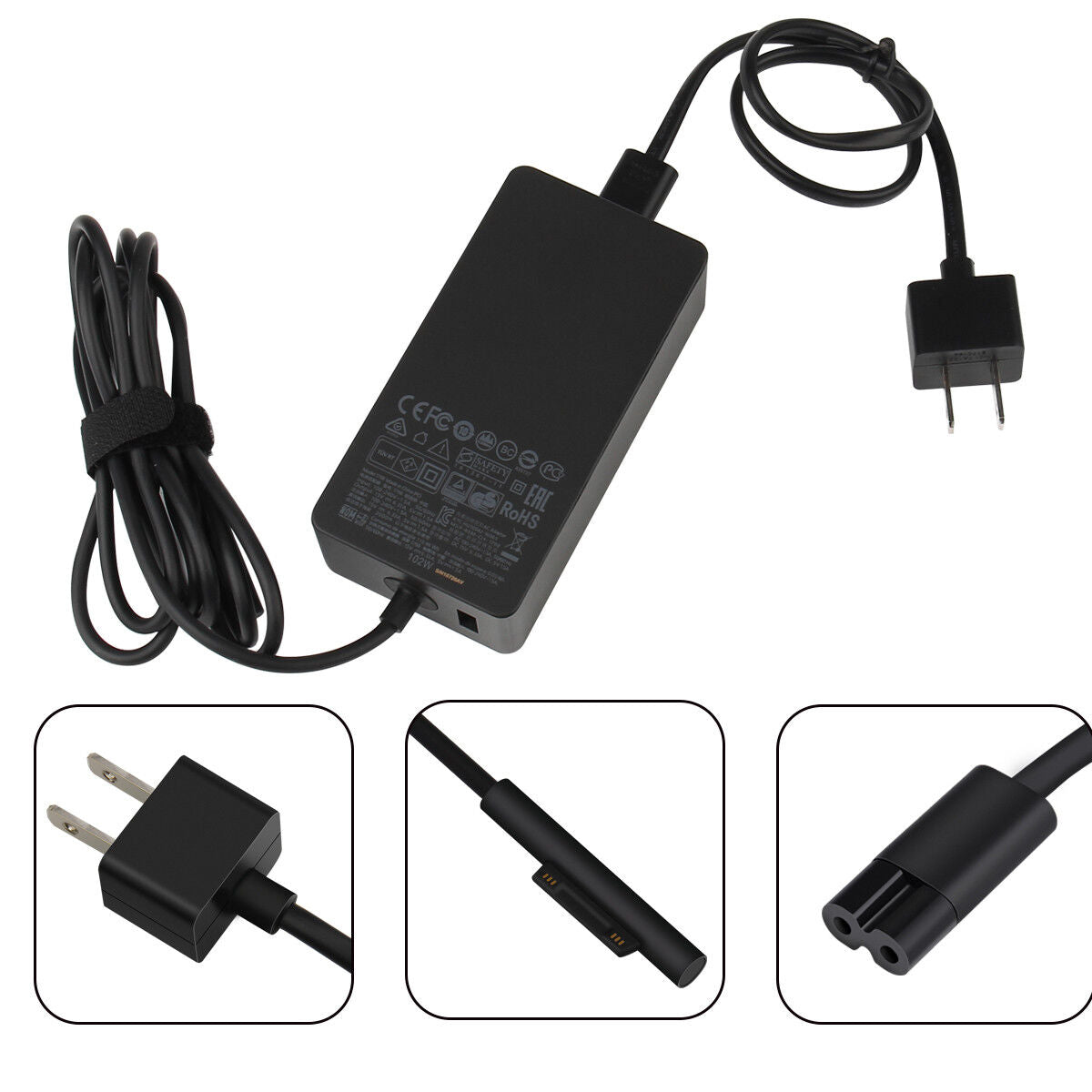 CARGADOR MICROSOFT SURFACE PRO 3 / PRO 4 / BOOK 2 / 102W /  15V-6.33A / *HOMOLOGADO*