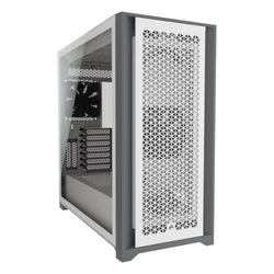 CASE GAMING CORSAIR 5000D AIRFLOW MID TOWER VENTILADORES 2 DE 120MM CON VIDRIO LATERAL Y MALLA FRONTAL CC-9011211-WW BLANCO