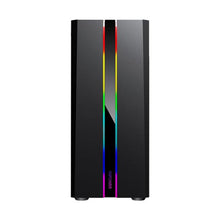 CASE GAMING RGB EAGLE WARRIOR TLALOC CG05RDRA002C L400 MID TOWER 1 VENTILADOR DE 120MM CON VIDRIO LATERAL Y TIRA RGB  (INCLUYE PEQUEÑO CONTROL BOARD NEGRO