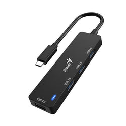 HUB GENIUS UH-400 USB-C A USB-A 3.0