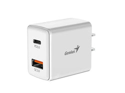 CARGADOR DE PARED GENIUS RS2 PD-20AC | 20W | 2 SALIDAS