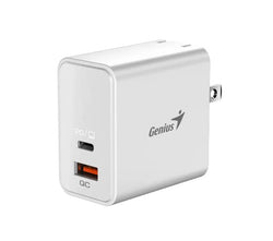 CARGADOR DE PARED GENIUS RS2 PD-65AC | 65W | 2 SALIDAS