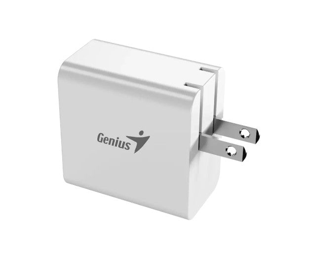 CARGADOR DE PARED GENIUS RS2 PD-65AC | 65W | 2 SALIDAS
